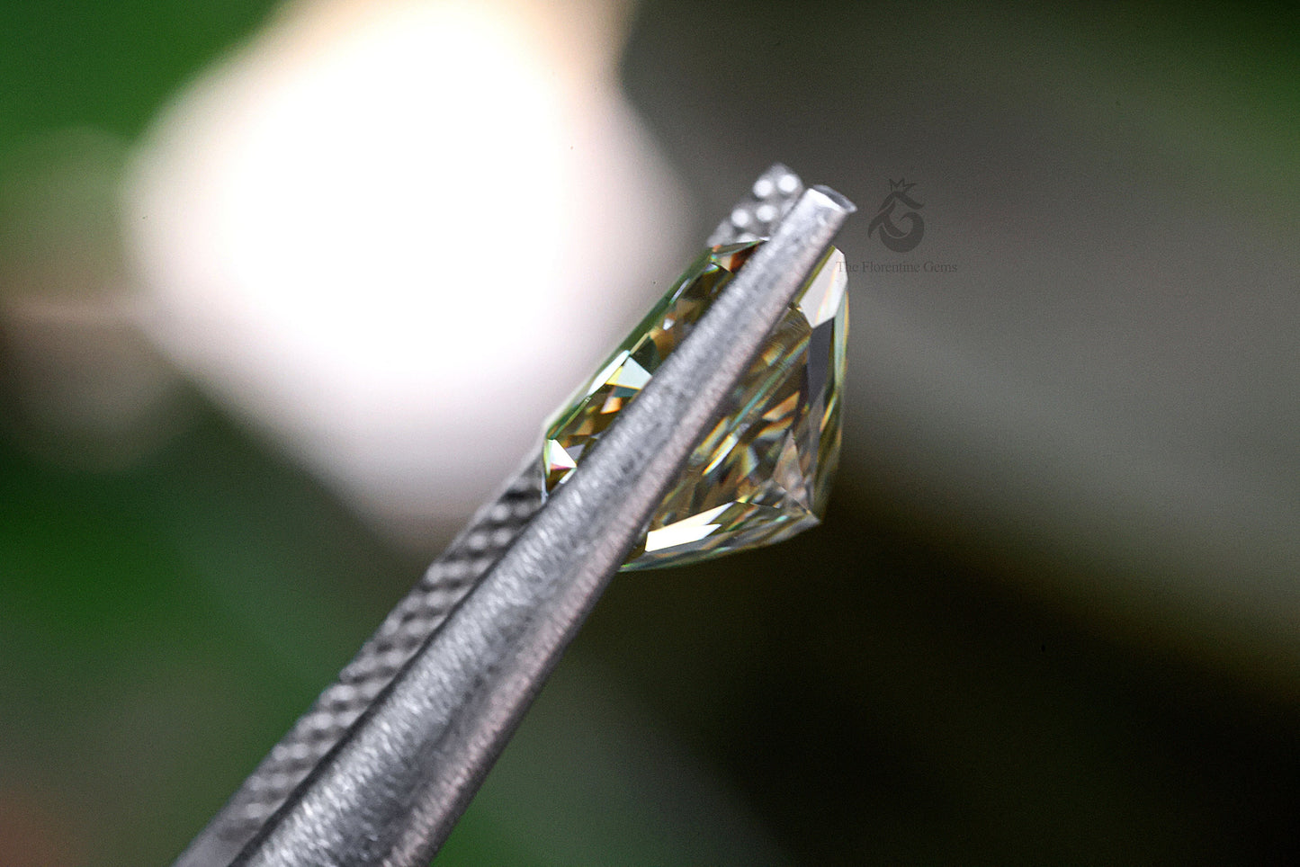 2.50CT Fancy Yellow Radiant Cut Moissanite Loose Gemstone for Jewelry