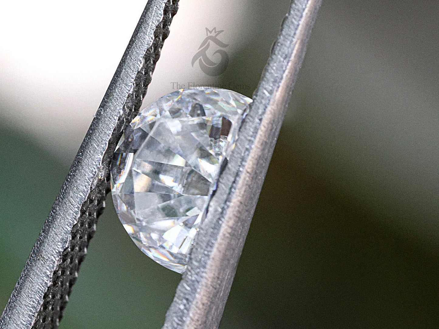 Half Moon Cut Loose Moissanite for Custom Engagement & Wedding Rings