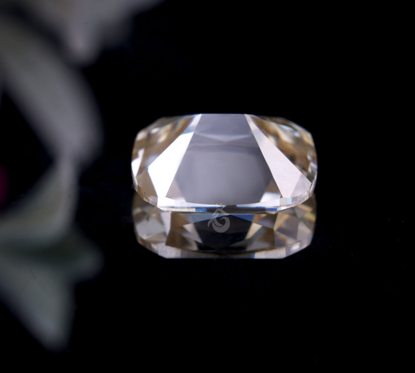 1.84CT Elongated Cushion Cut Light Yellow Moissanite Loose Gemstone for Jewelry