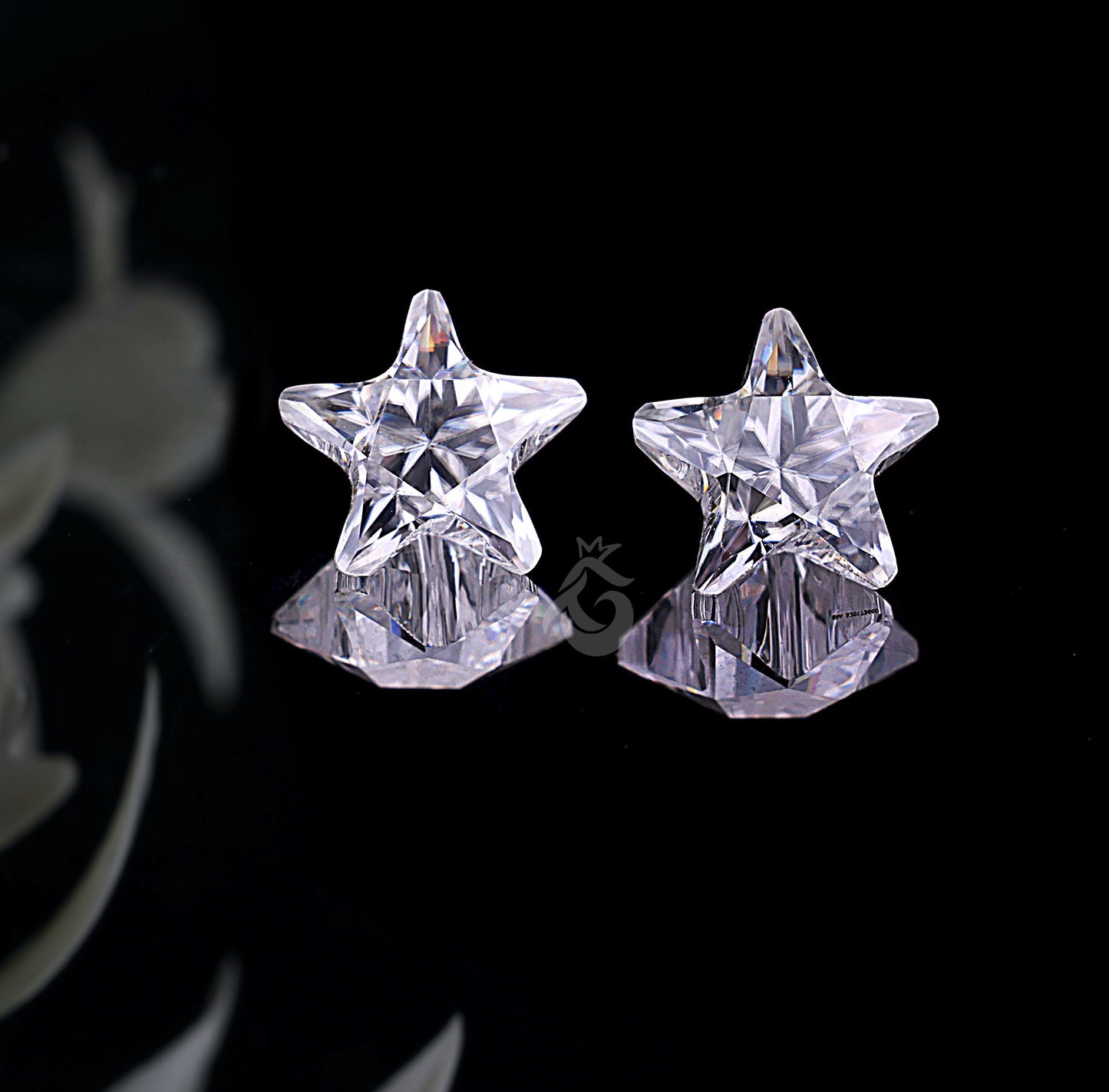 Star Cut Colorless Moissanite Loose Gemstone for Jewelry