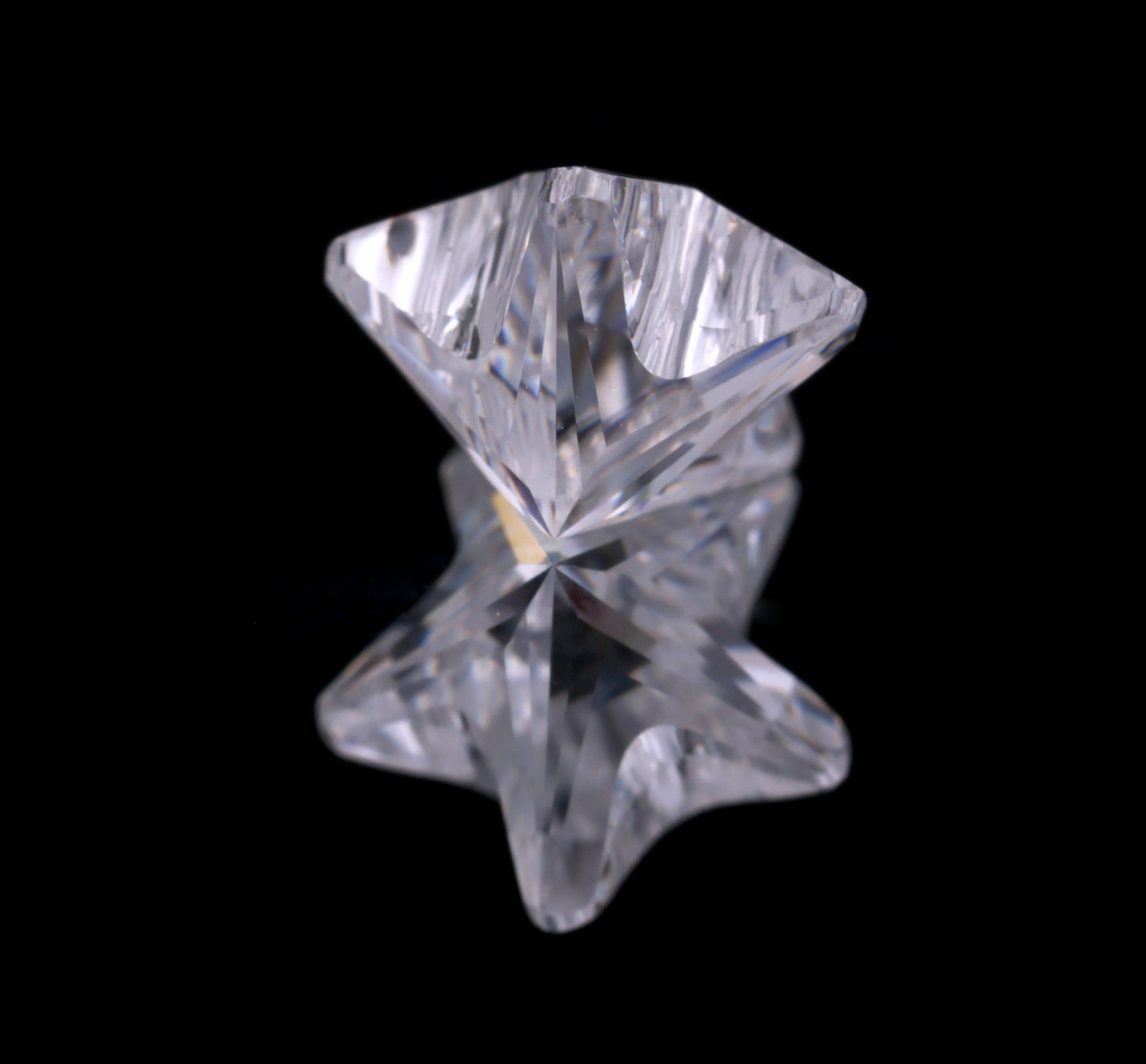 Star Cut Colorless Moissanite Loose Gemstone for Jewelry