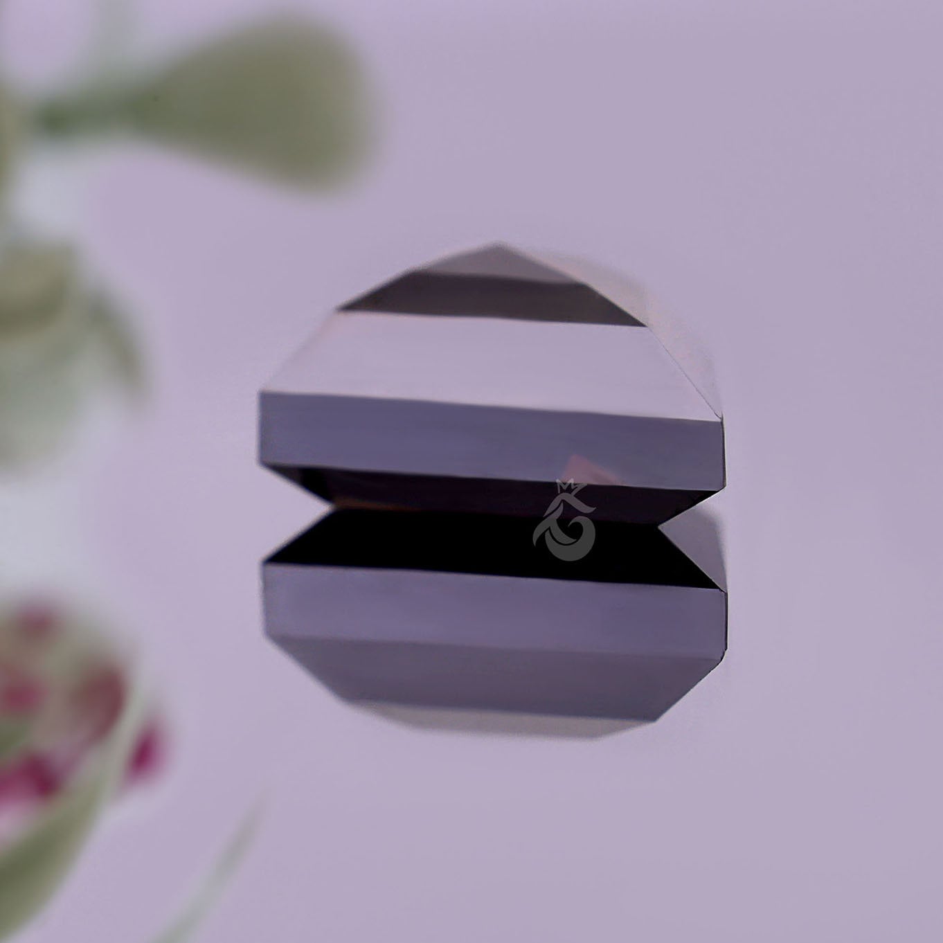 Black Salt and Pepper Kite Cut Moissanite Loose Gemstone for Jewelry