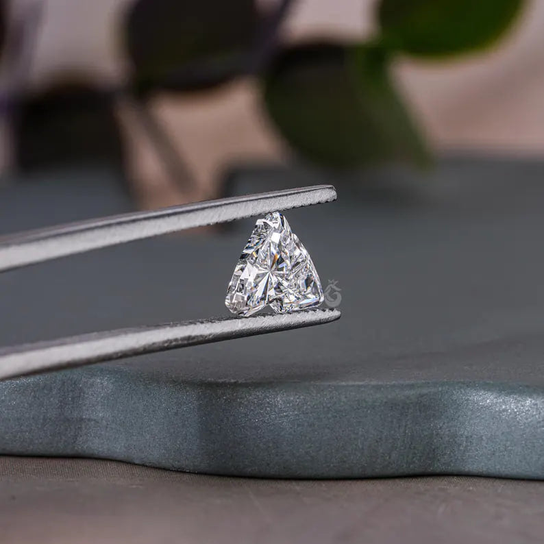 1.00CT Horse Head Lab Grown Diamond, Fancy Cut for Pendants & Earrings