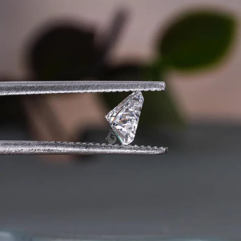 1.00CT Horse Head Lab Grown Diamond, Fancy Cut for Pendants & Earrings