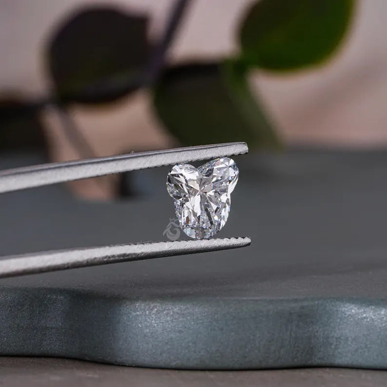 IGI Certified Mickey Mouse Cut Lab Grown Diamond, Fancy Loose Stone for Jewelry
