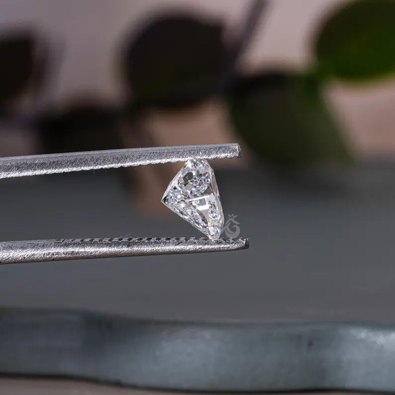 IGI Certified Mickey Mouse Cut Lab Grown Diamond, Fancy Loose Stone for Jewelry