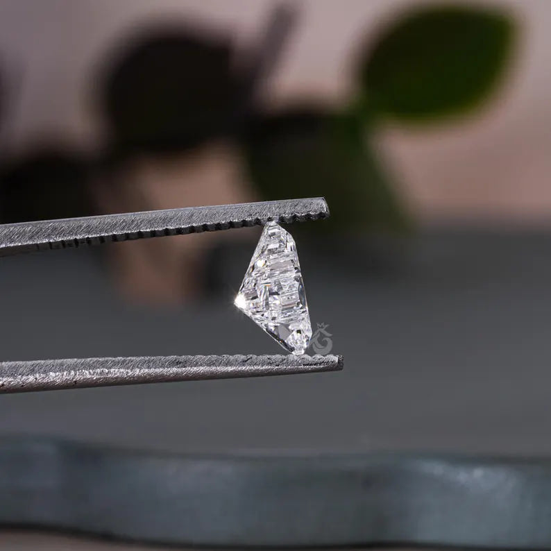 IGI Certified 1.00CT Teddy Bear Shape Lab Grown Diamond, Fancy Cut for Jewelry