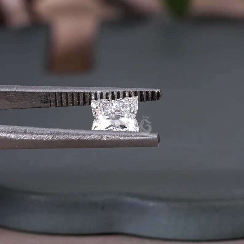 1.20CT Flower Shaped Lab Grown Diamond, Fancy Antique Cut for Rings & Pendants