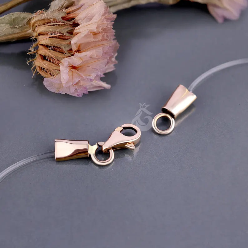 3.20 CT Unique Cut Moissanite Solitaire Pendant, 18K Yellow Gold Invisible Necklace in All Lengths