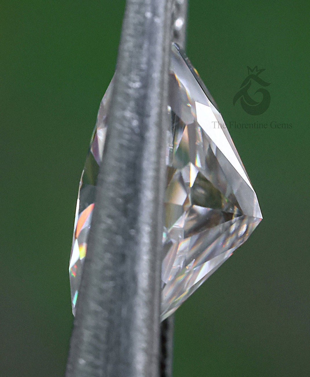 2.30CT Oval Cut Colorless Moissanite Loose Gemstone for Jewelry