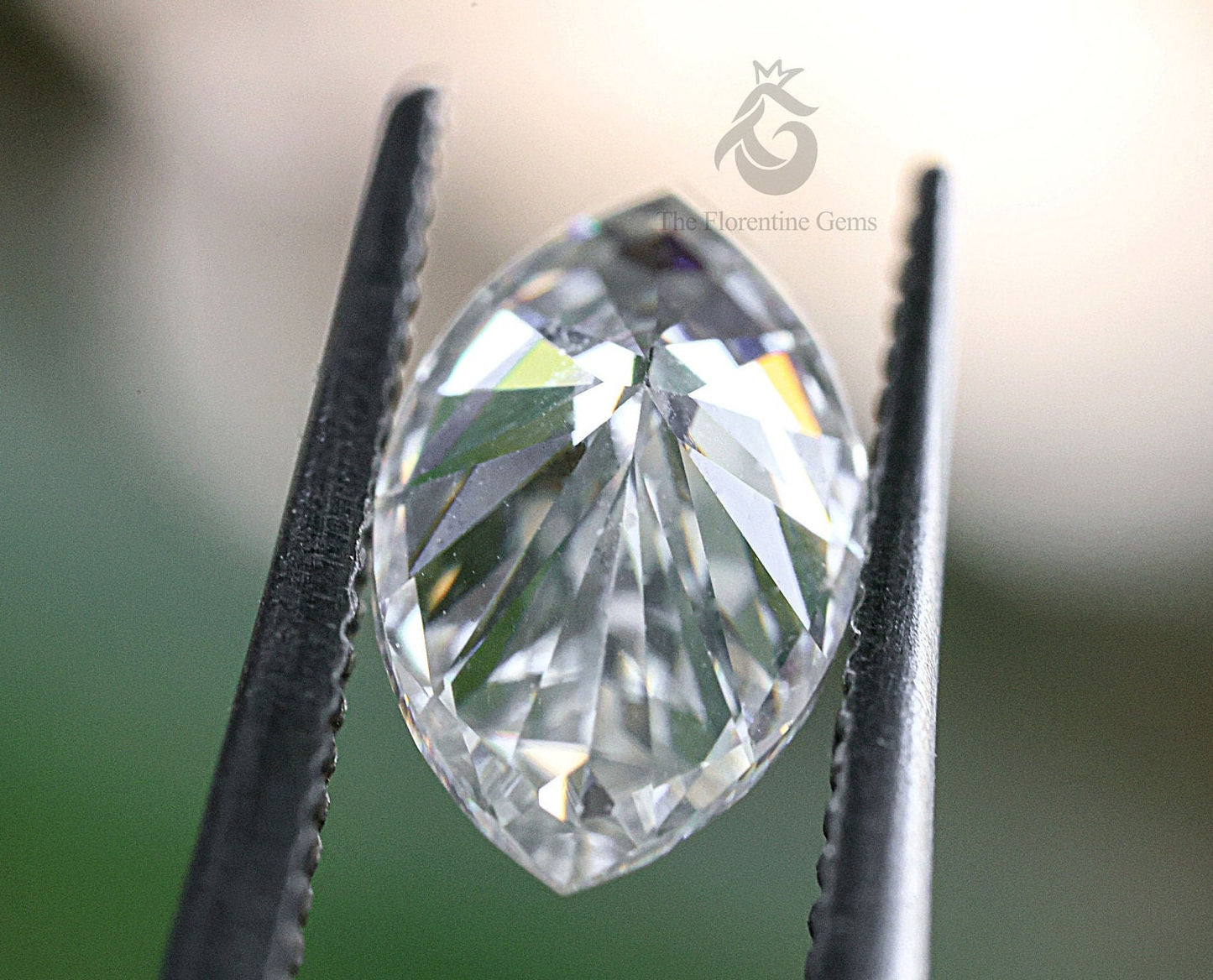 Classic Marquise Cut Colorless Moissanite Loose Gemstone for Jewelry