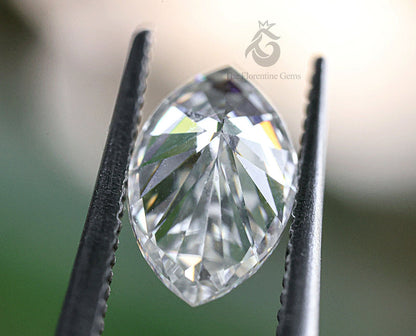 Classic Marquise Cut Colorless Moissanite Loose Gemstone for Jewelry
