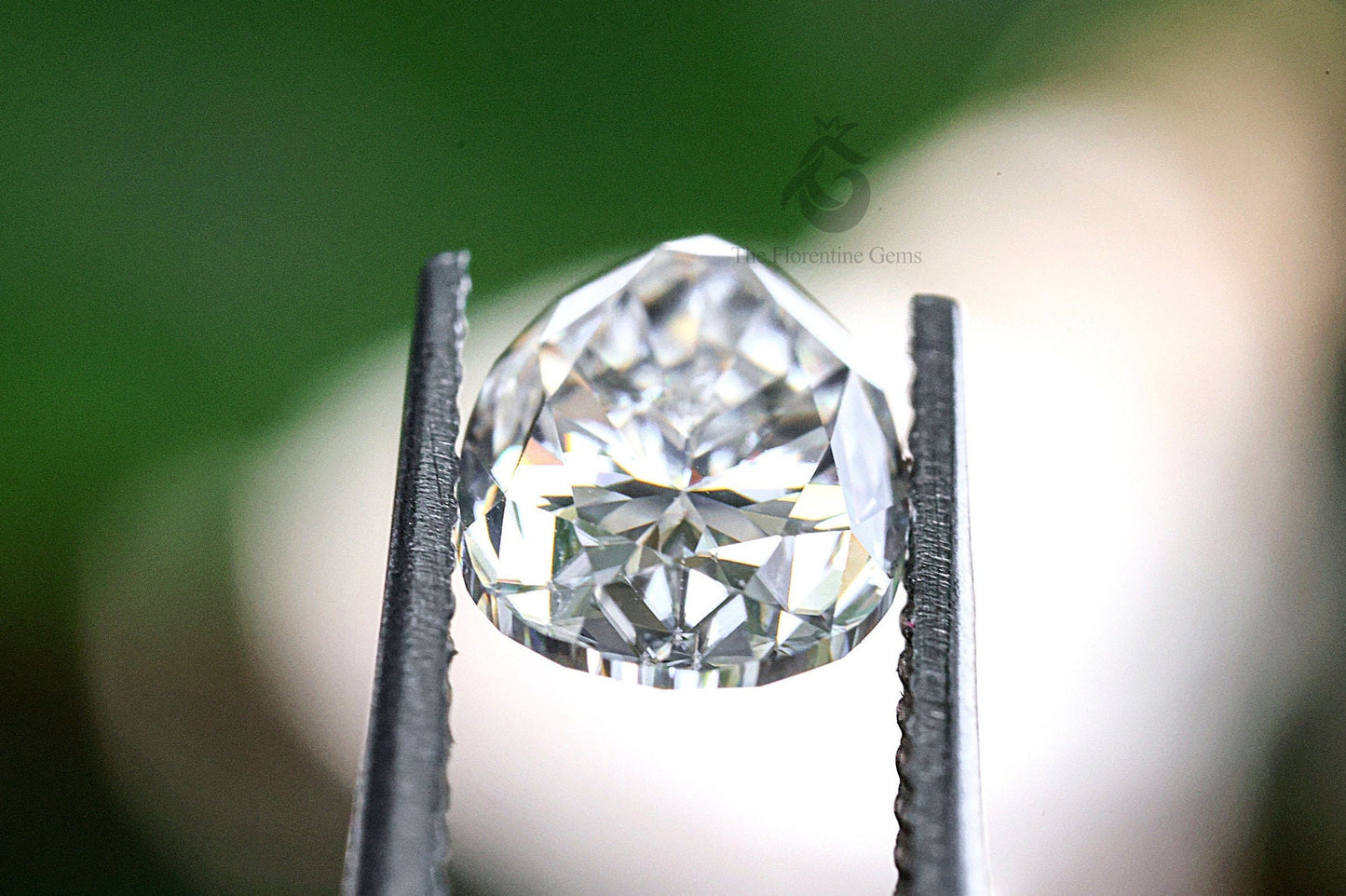 2.30CT Pear Cut Loose Moissanite – Perfect for Vintage Engagement & Wedding Rings