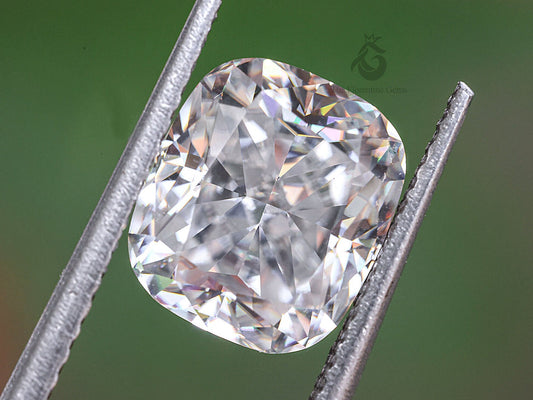 2.50CT Cushion Cut Colorless Moissanite Loose Gemstone for Jewelry