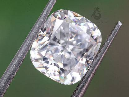 2.50CT Cushion Cut Colorless Moissanite Loose Gemstone for Jewelry