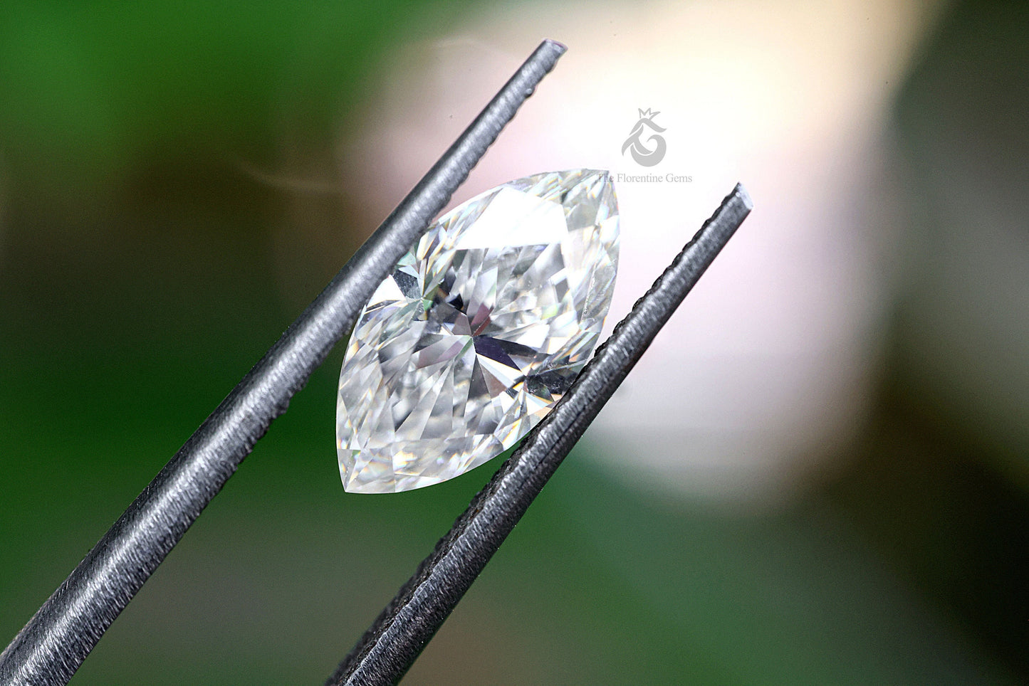 Classic Marquise Cut Colorless Moissanite Loose Gemstone for Jewelry