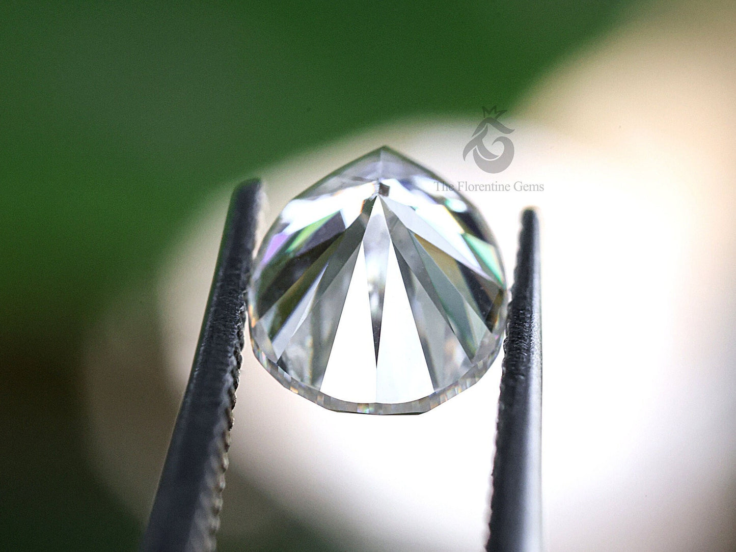 2.30CT Pear Cut Loose Moissanite – Perfect for Vintage Engagement & Wedding Rings