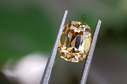 2 CT Elongated Cushion Cut Canary Yellow Loose Moissanite for Handmade Jewelry