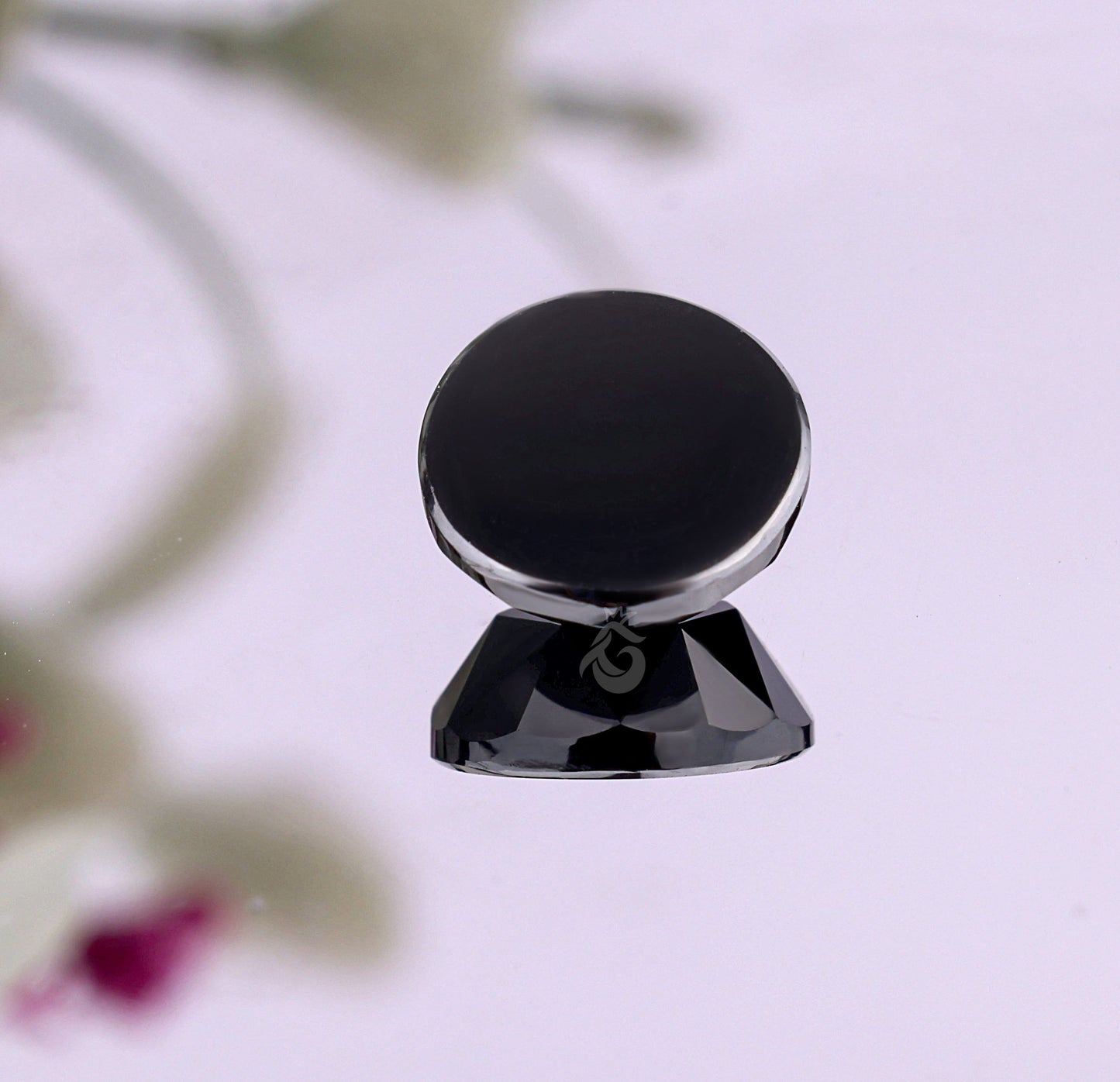 2.30CT Round Black Rose Cut Diamond Loose Gemstone for Jewelry