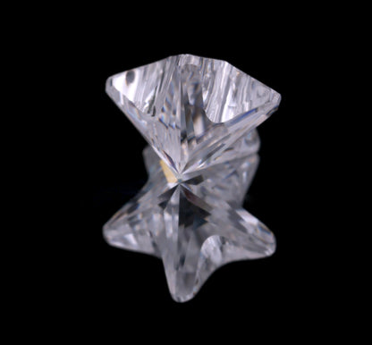 Star Cut Colorless Moissanite Loose Gemstone for Jewelry