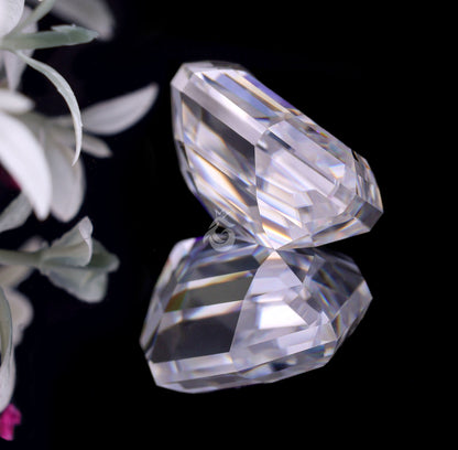 3CT Antique Marquise Cut Colorless Moissanite – Loose Stone for Vintage Engagement Ring