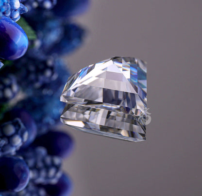 3CT Antique Diamond Cut Colorless Moissanite Loose Gemstone for Jewelry