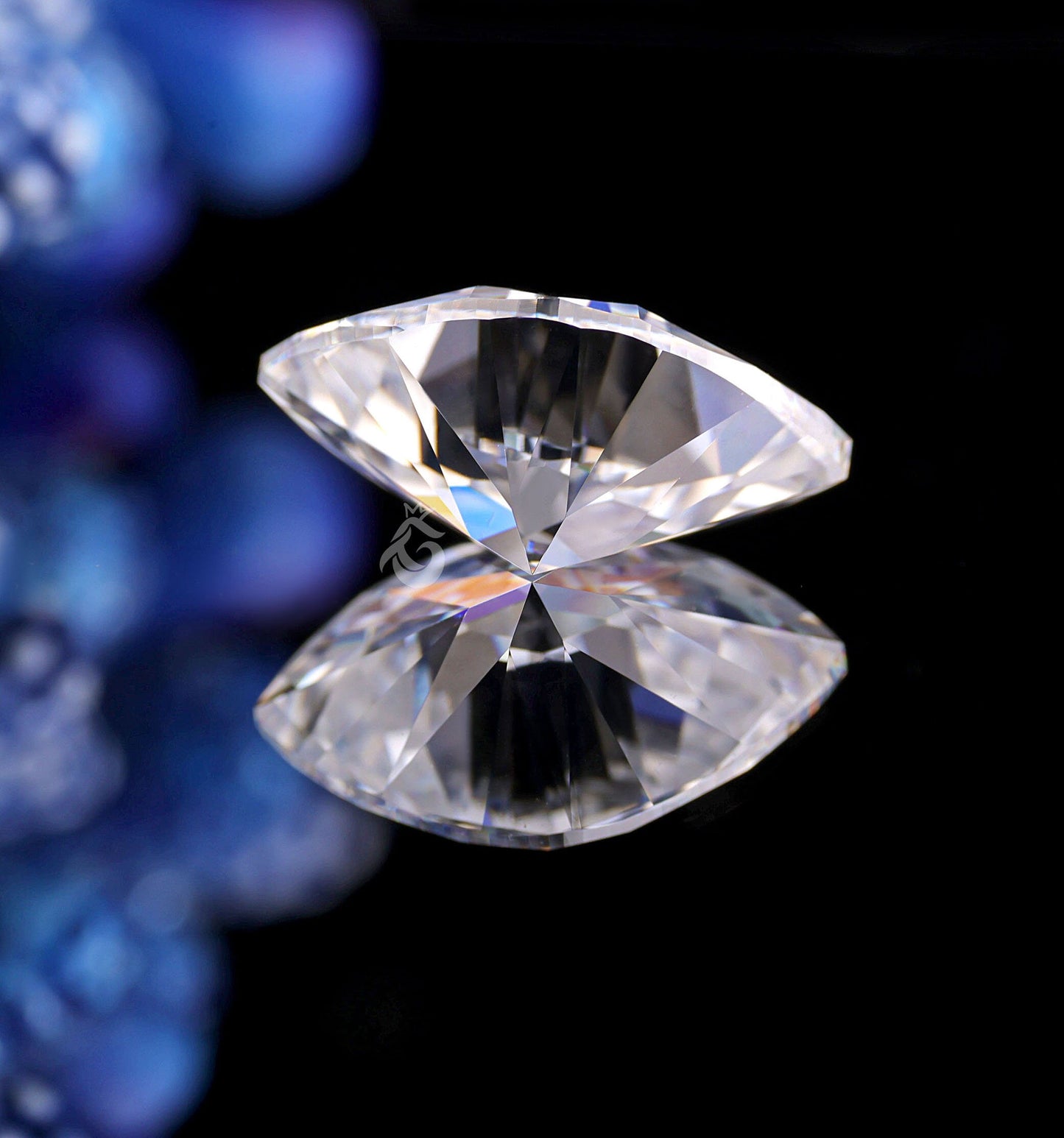 11x7mm Marquise White Moissanite Loose Gemstone for Jewelry