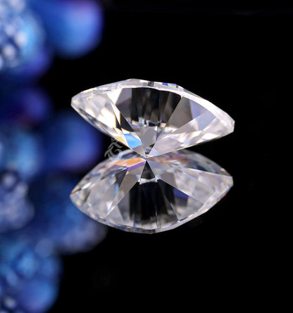 11x7mm Marquise White Moissanite Loose Gemstone for Jewelry