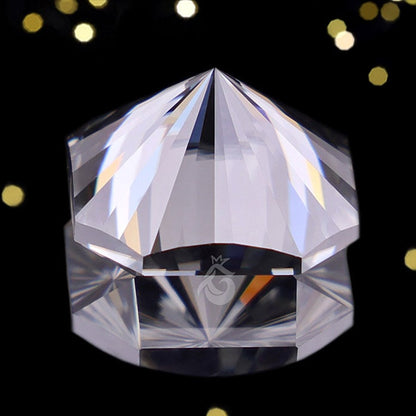 Fantasy Square Cut Dark Gray Moissanite Loose Gemstone for Ring & Jewelry