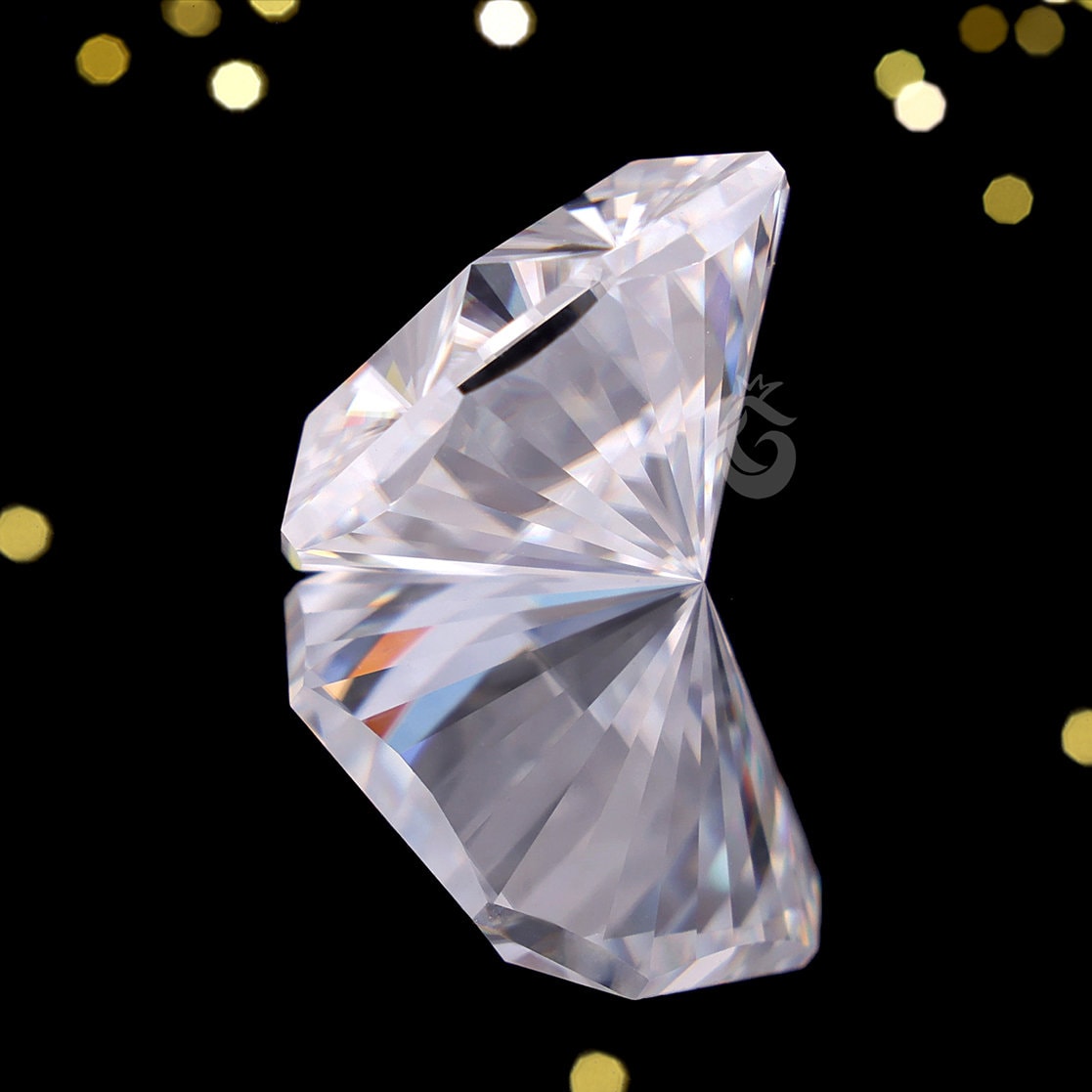 2.39CT Fantasy Square Cut White Moissanite Loose Gemstone for Jewelry