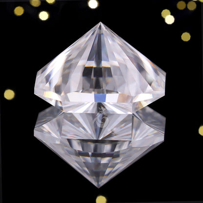 2.39CT Fantasy Square Cut White Moissanite Loose Gemstone for Jewelry