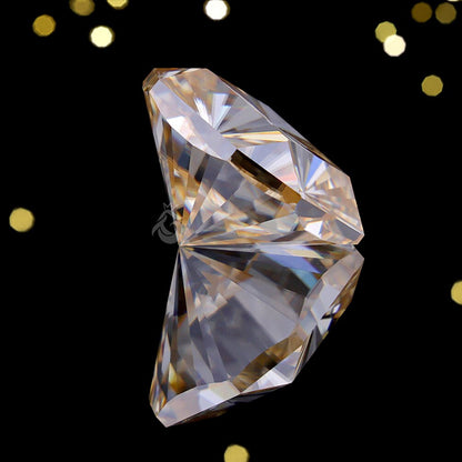 8MM Fantasy Square Yellow Moissanite Loose Gemstone for Jewelry