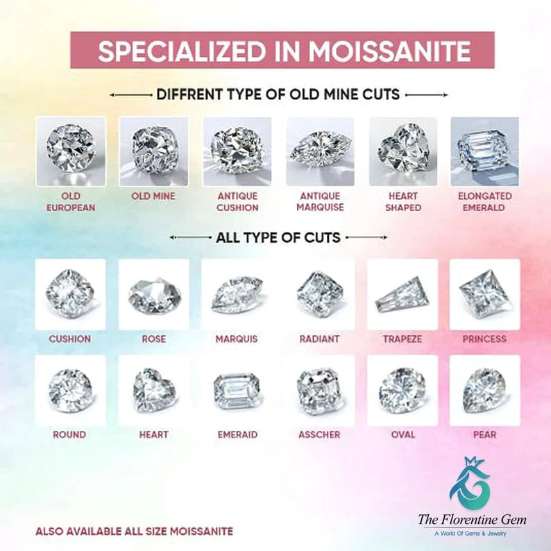 Grey Moissanite Art Deco Love Symbol Locket Pendant in 10K Rose Gold