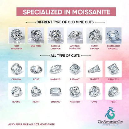 Grey Moissanite Art Deco Love Symbol Locket Pendant in 10K Rose Gold