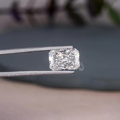 3.06CT Radiant Cut Lab Grown Diamond, F/VVS2 Loose Stone for Jewelry
