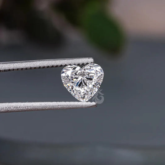 1CT Heart Cut D-VS1 IGI Lab Grown Diamond, Loose Stone for Jewelry
