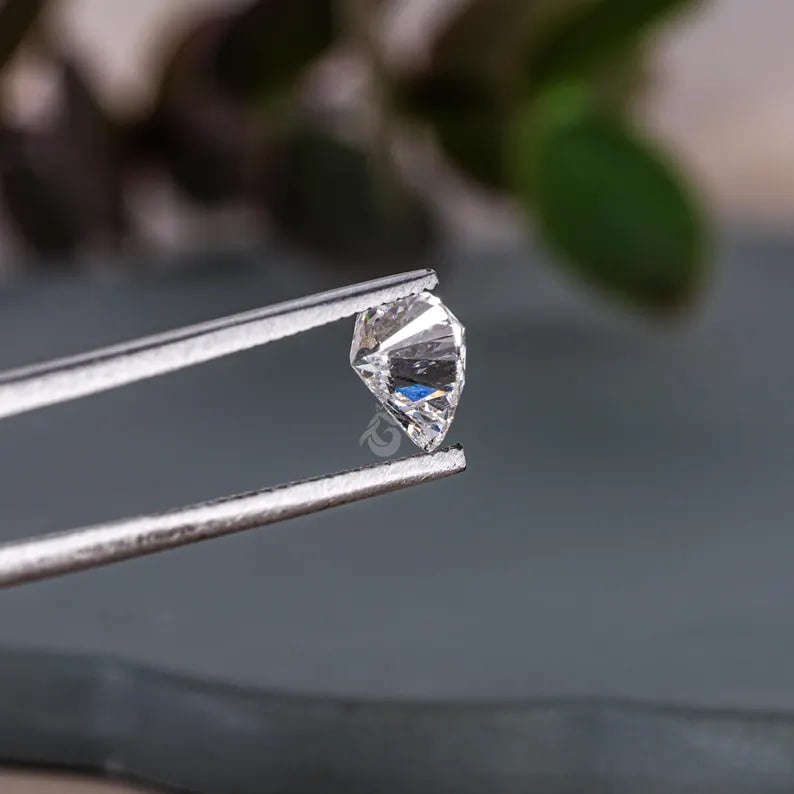 1CT Heart Cut D-VS1 IGI Lab Grown Diamond, Loose Stone for Jewelry