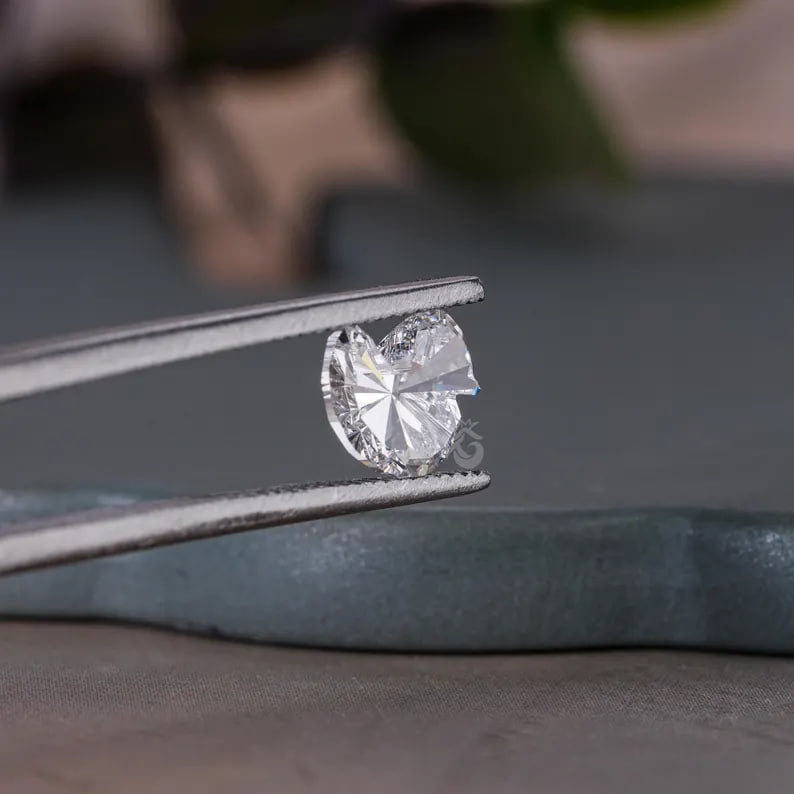 1.00CT Duck Shape Lab Grown Diamond, Fancy Cut for Vintage Jewelry & Pendants
