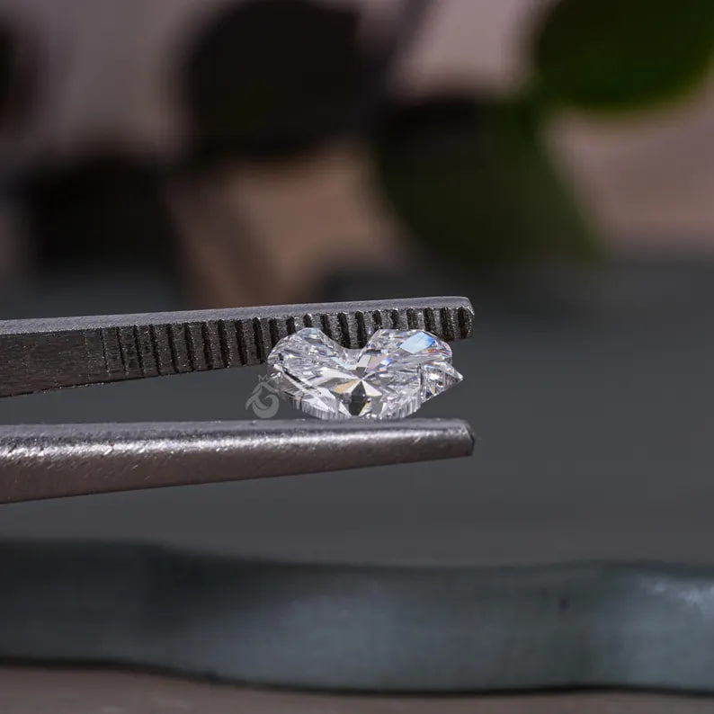 1.00CT Duck Shape Lab Grown Diamond, Fancy Cut for Vintage Jewelry & Pendants