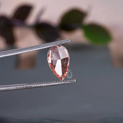 2.00 CT Pear Cut Vivid Pink Lab Grown Diamond, Loose Fancy Stone for Jewelry