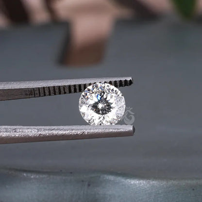1.00 CT Portuguese Cut Lab Grown Diamond, Flower Cut Loose Stone for Rings
