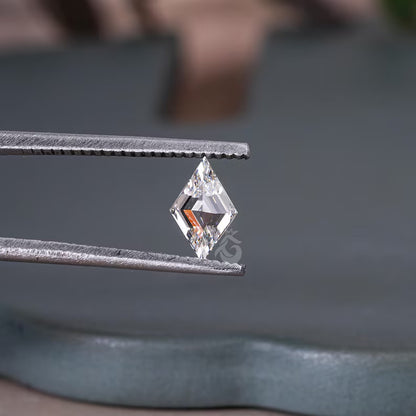 2.10CT Lozenge Cut Lab Grown Diamond, IGI Certified Antique Cut for Jewelry