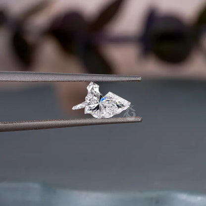 1.00 CT Unicorn Shape Lab Grown Diamond, IGI Certified Fancy Cut for Jewelry