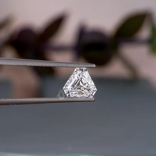 2.00CT Calf's Head Cut Lab Grown Diamond, IGI Certified Stone for Jewelry