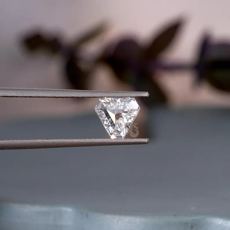 2.00CT Calf's Head Cut Lab Grown Diamond, IGI Certified Stone for Jewelry