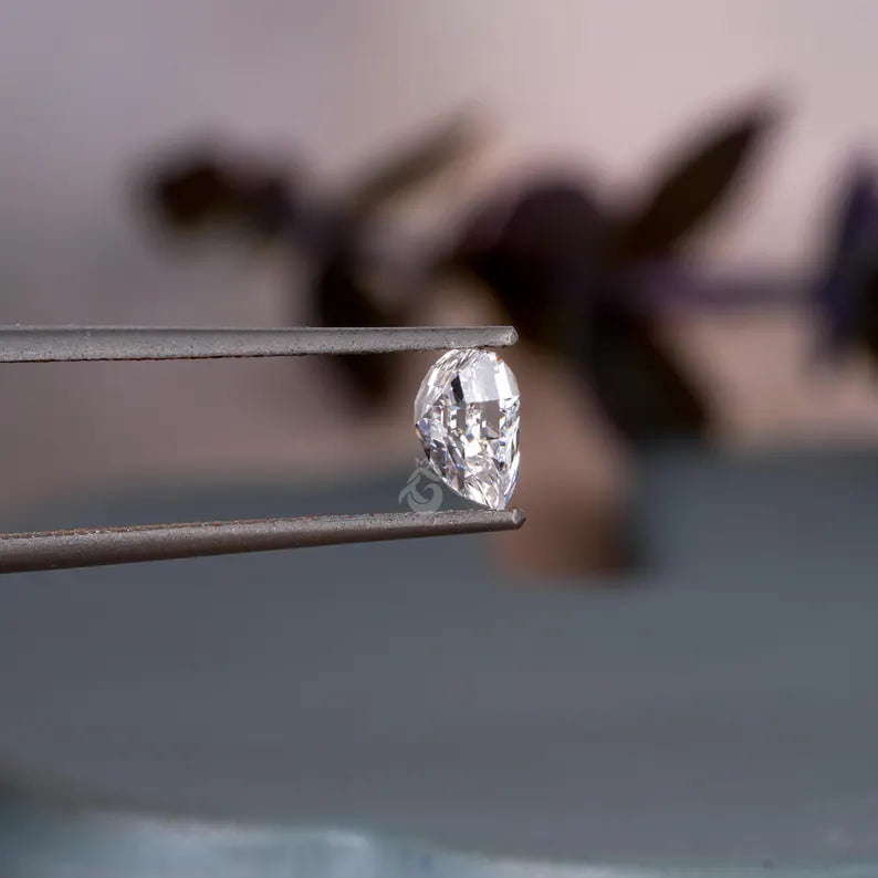 2.00CT Calf's Head Cut Lab Grown Diamond, IGI Certified Stone for Jewelry