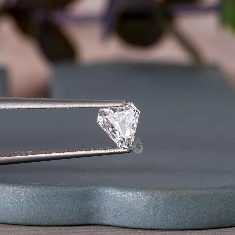 2.00CT Calf's Head Cut Lab Grown Diamond, IGI Certified Stone for Jewelry