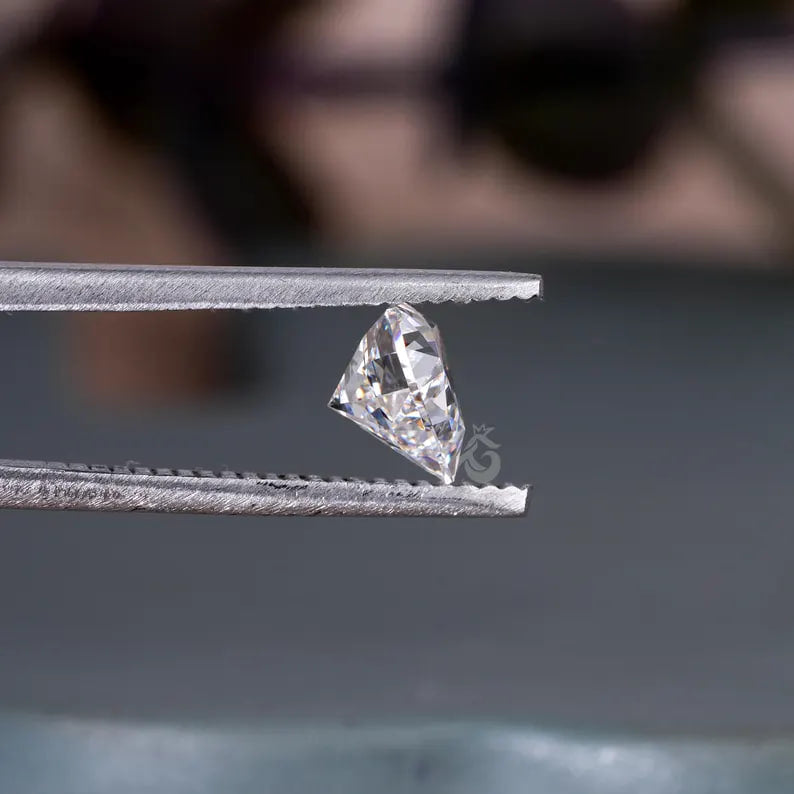 2.00 CT Shield Cut Lab Grown Diamond, E/VVS Loose Stone for Rings & Earrings