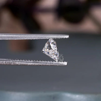 2.00 CT Shield Cut Lab Grown Diamond, E/VVS Loose Stone for Rings & Earrings