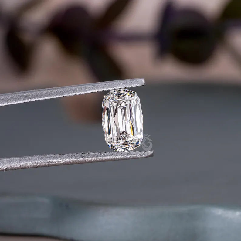 2.75CT Criss-Cut Lab Grown Diamond, E/VVS1 IGI Certified Loose Stone for Jewelry